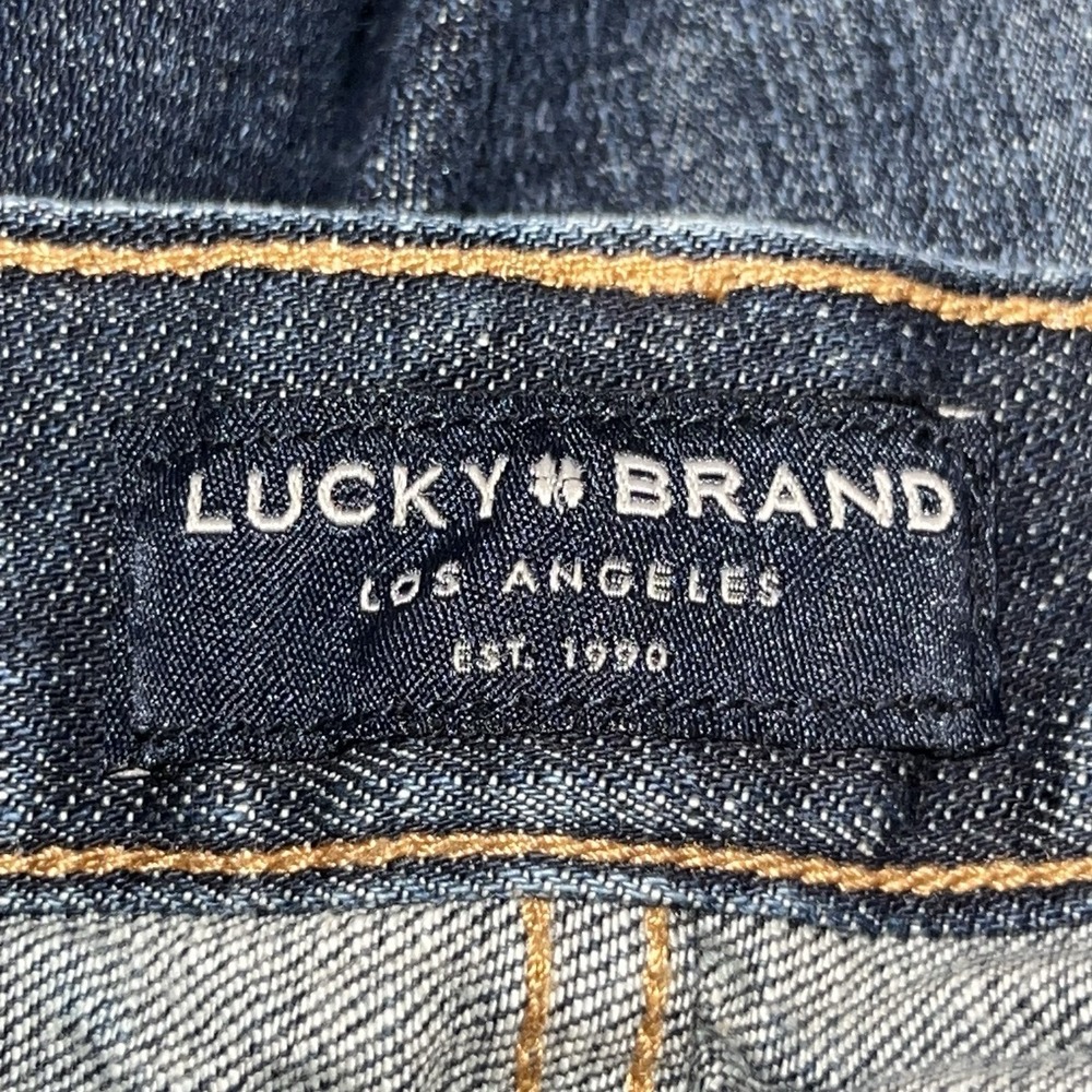 Lucky Brand Jeans Mens 42 X 30‎ Blue 367 Vintage Boot Bootcut Denim Dark Wash - Picture 7 of 11